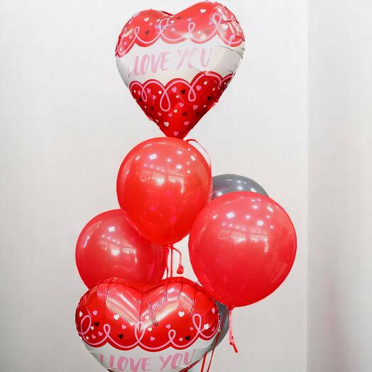 8pcs Helium balloons