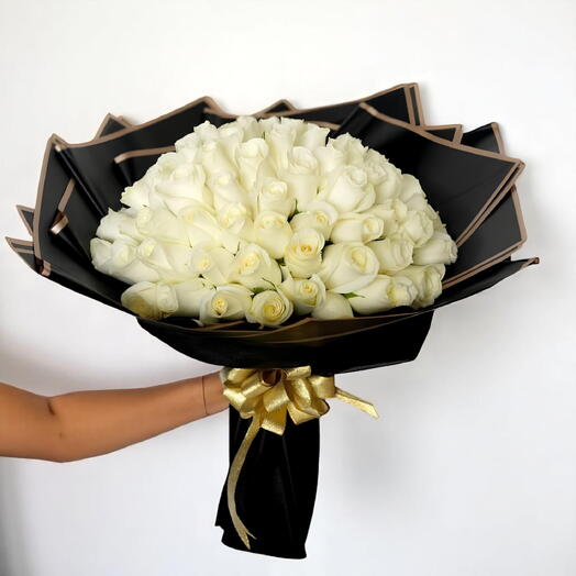 Bouquet 101 Beauté Blanche