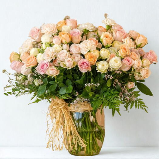 Pink Serenity – Floral Vase