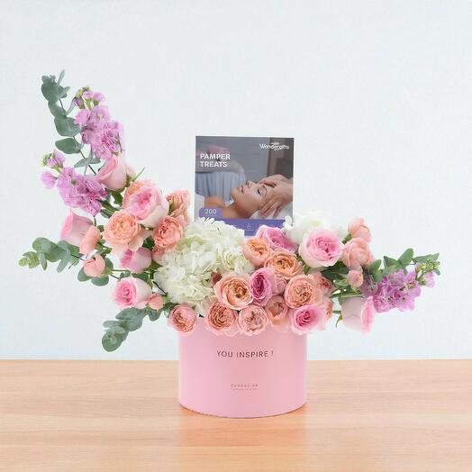 Жемчужины   Лепестки – подарочный набор для ухода и угощений