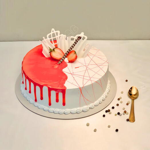 Strawberry Cake - Cakes   Dessert Bars - Cake