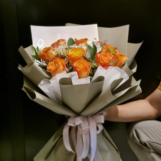 Сладкое оранжевое сияние