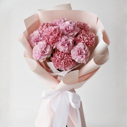 Pink Harmony Carnation Bouquet