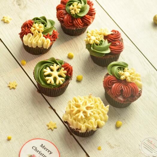 Premier Christmas Cupcakes