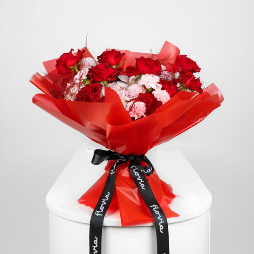 Red and Pink Bouquet