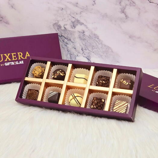 10 шт. ассорти шоколадных конфет от LUXERA