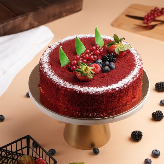 Торт Красный бархат - 1 кг