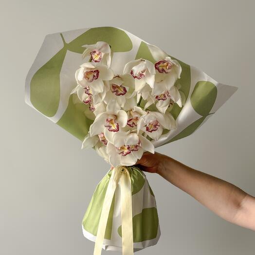 White orchids (2 pcs)
