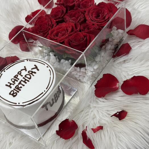 торт на день рождения