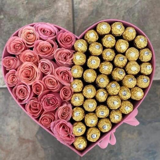 Роскошная коробка любви