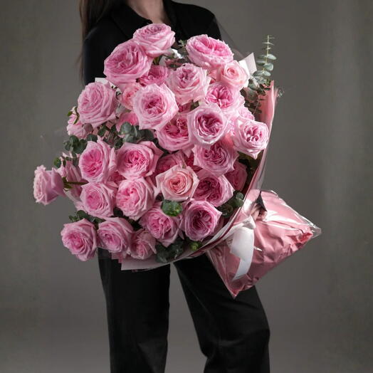 Miss Dior- A Premium Pink Rose Bouquet