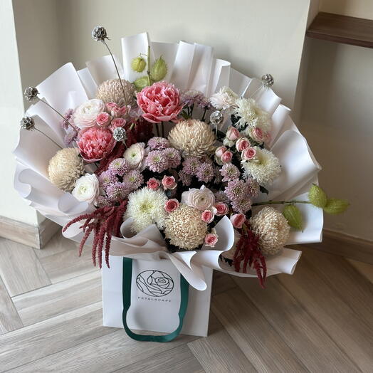 Promesa Rosa - Ramo de Flores