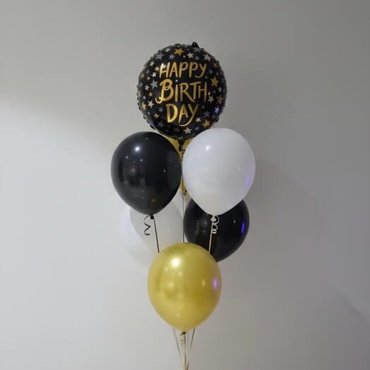 Elegant Birthday Balloons