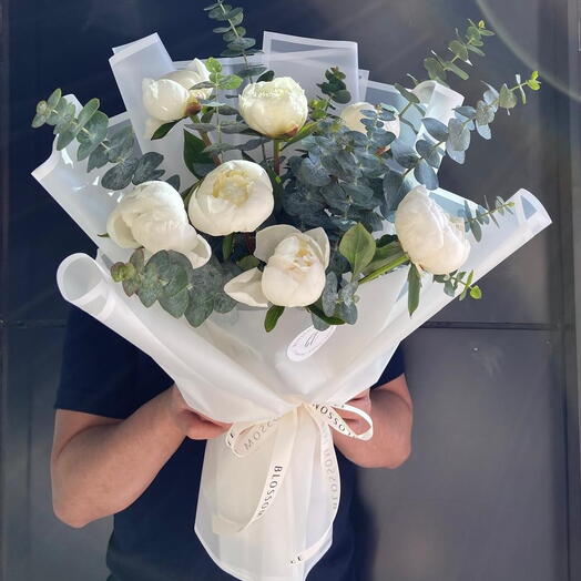 Ivory Peony Bliss | White