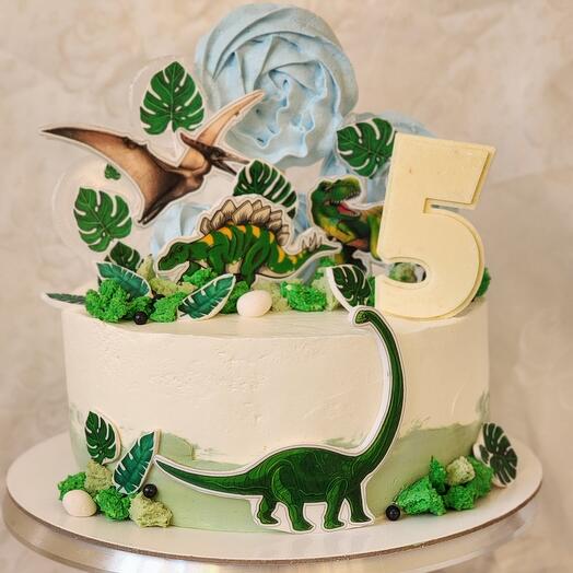 Dinosaur cake