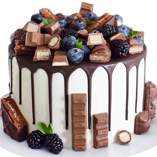 Торт Шоколад  Ваниль