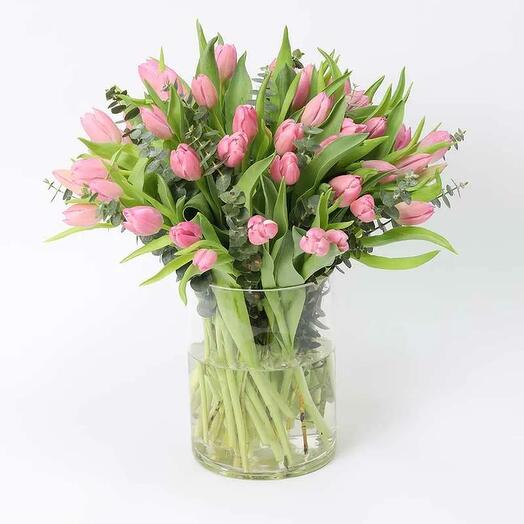 Румянец 51 розовый тюльпан