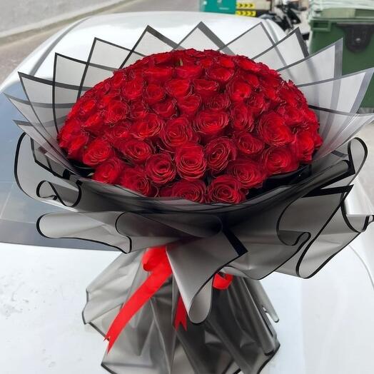 101 Red Roses Bouquet2