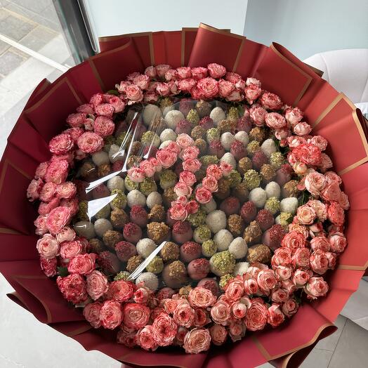 Bouquet (size XL, multicolour)