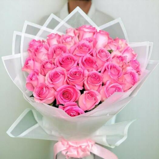 Розовый цветок