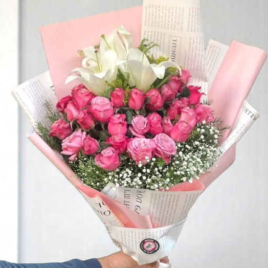 Mix charming bouquet