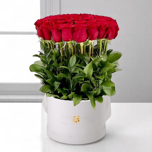 Hayati - 30 Red Roses Standing Arrangement