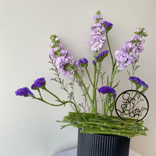 Цветы в вазе 2