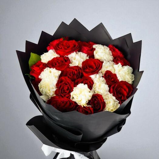 Ramo mixto rojo y blanco