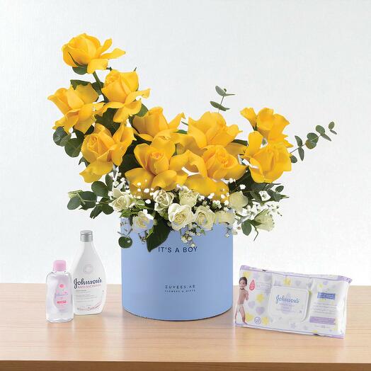 Sunshine   Snowflakes Baby Boy Gift Set