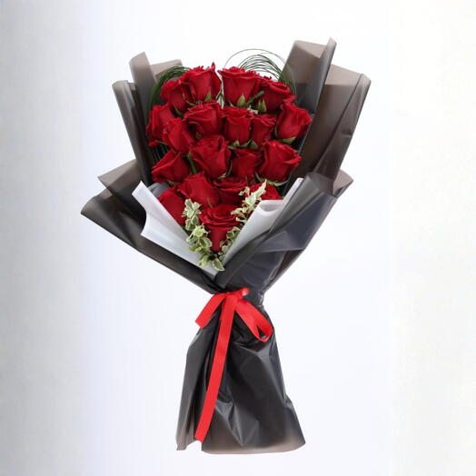 20 Royal Red Rose Bouquet