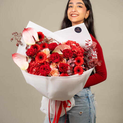 Любовь в красном