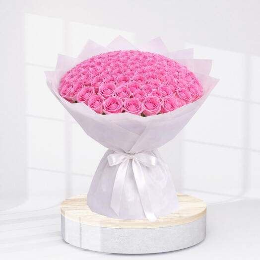 Romance Rosa Nevada ( 61 rosas rosas )