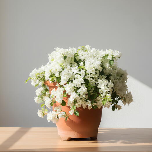 Белая бугенвиллея