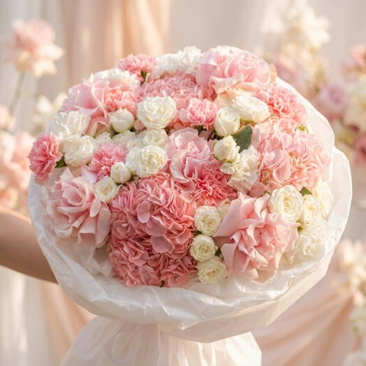 Клубнично-сливочное облако