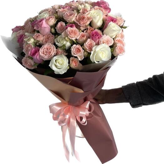 Mixed Roses Bouquets -519