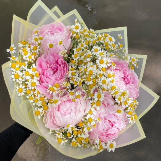 Mix bouquet Pretty peony