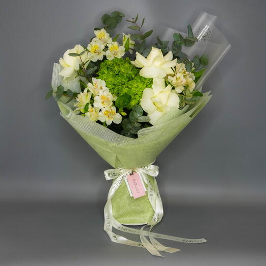 Зелёно-белая красота