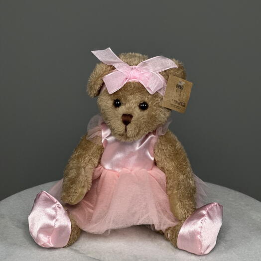 Blush Ballerina Bear