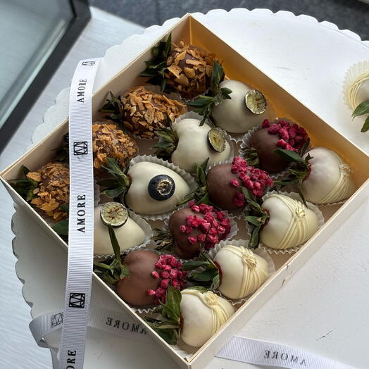 Ягодный хруст и крем