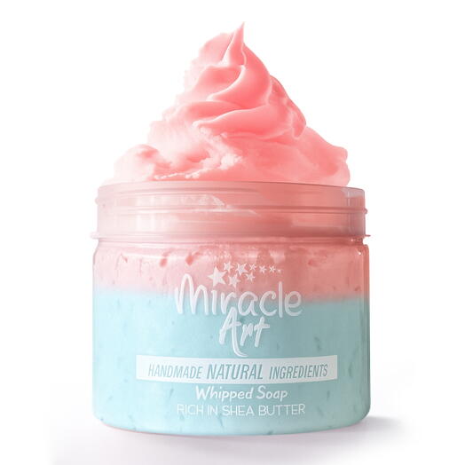 Miracle Art- Whipped Soap Baby Powder Scent - 7 OZ