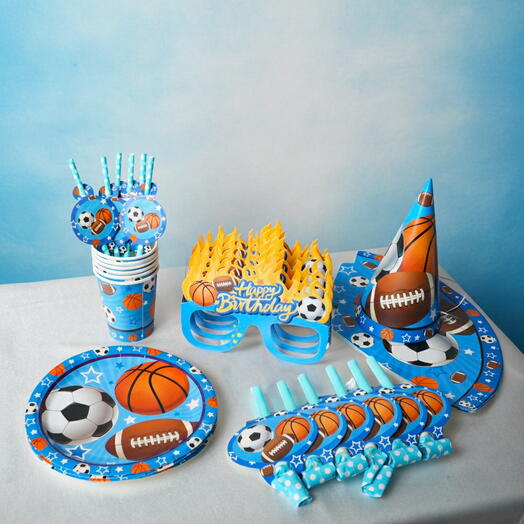 Набор украшений для вечеринки спортивный дизайн «С Днём Рождения» 7259