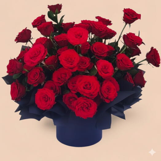 Алая коробка любви