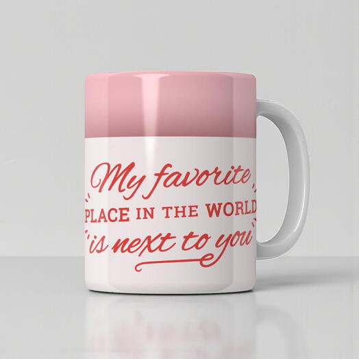 Персонализированная кружка для пары