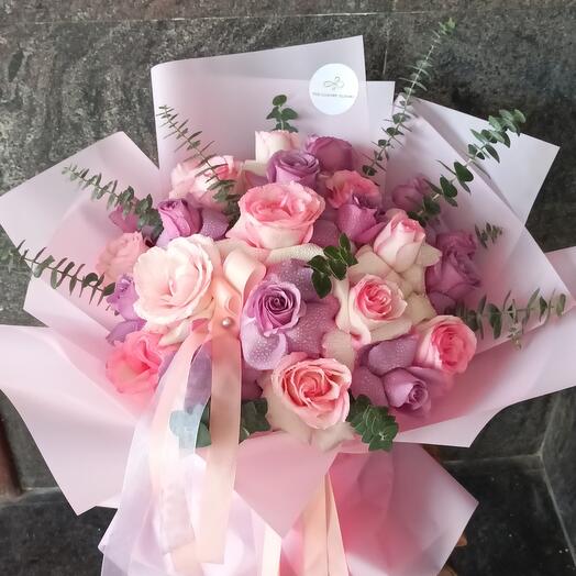 Pink Purple Mix Bouquet