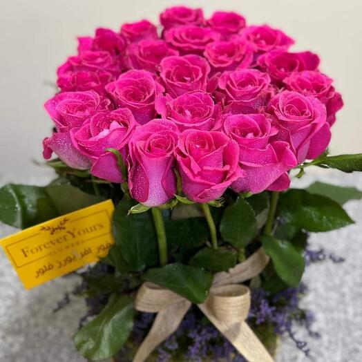 Цветы в коробке