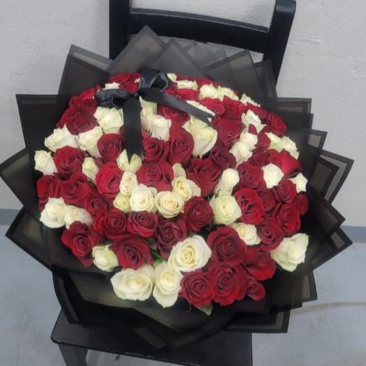 Rouge et blanc onirique