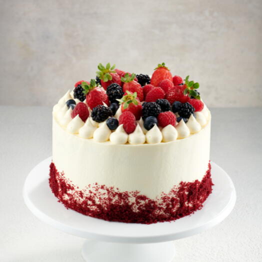 Berry Red Velvet (6-7 Servings)