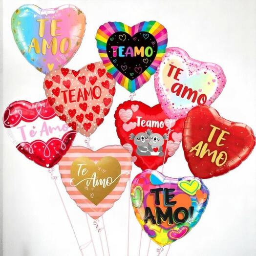 Balloon Heart Set (9pis)
