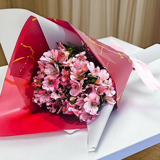 Pink Alstroemeria Bouquet