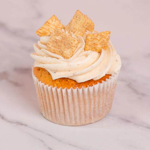 Яблочно-пряный капкейк